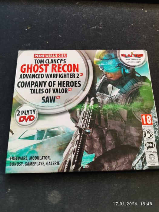 Ghost Recon Advanced Warfighter 2 + Saw + Tales of Valor PC PL