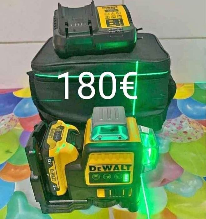 Laser DEWALT 12 linha verde profissional novo

Envio por correio expre