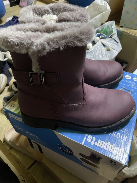 Kozaki dziewczece rozmiar 35