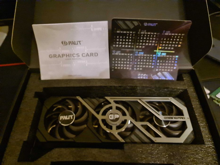 Відеокарта Palit gaming pro rtx 3070ti 8gb