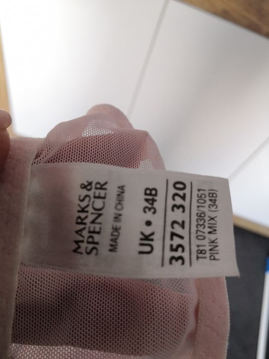 Marks and Spencer biustonosz stanik.