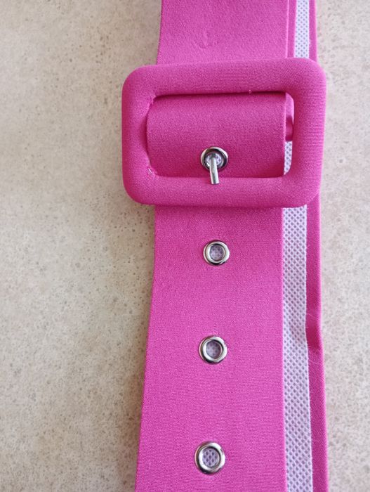 Pasek damski,kolor fuksja, różowy