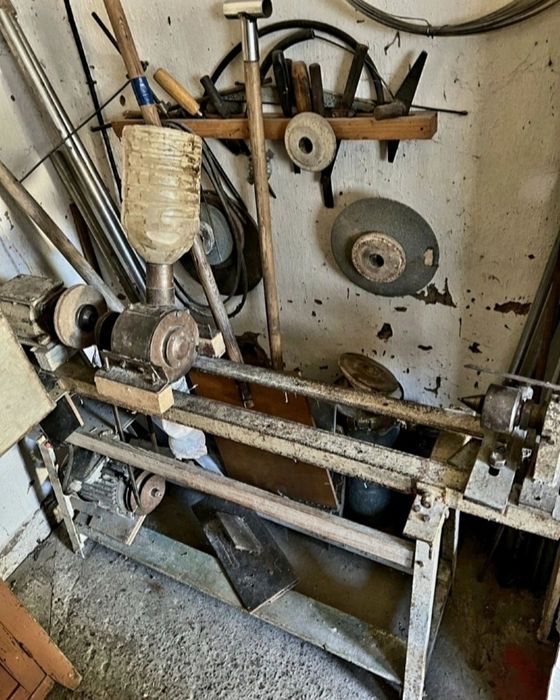 Станок токарный по дереву + торчило + крупорушка  /3 в одном /.