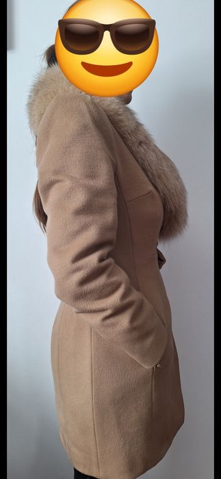 Пальто зимове з хутром