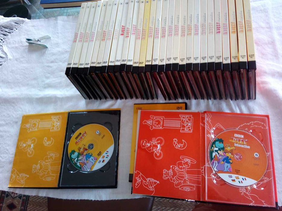 FANTÁSTICA colecção do curso de línguas da BBC - Muzzy, COMPLETA!