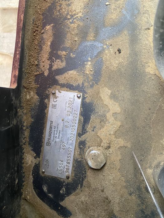 Zagęszczarka 500kg Husqvarna Lg504