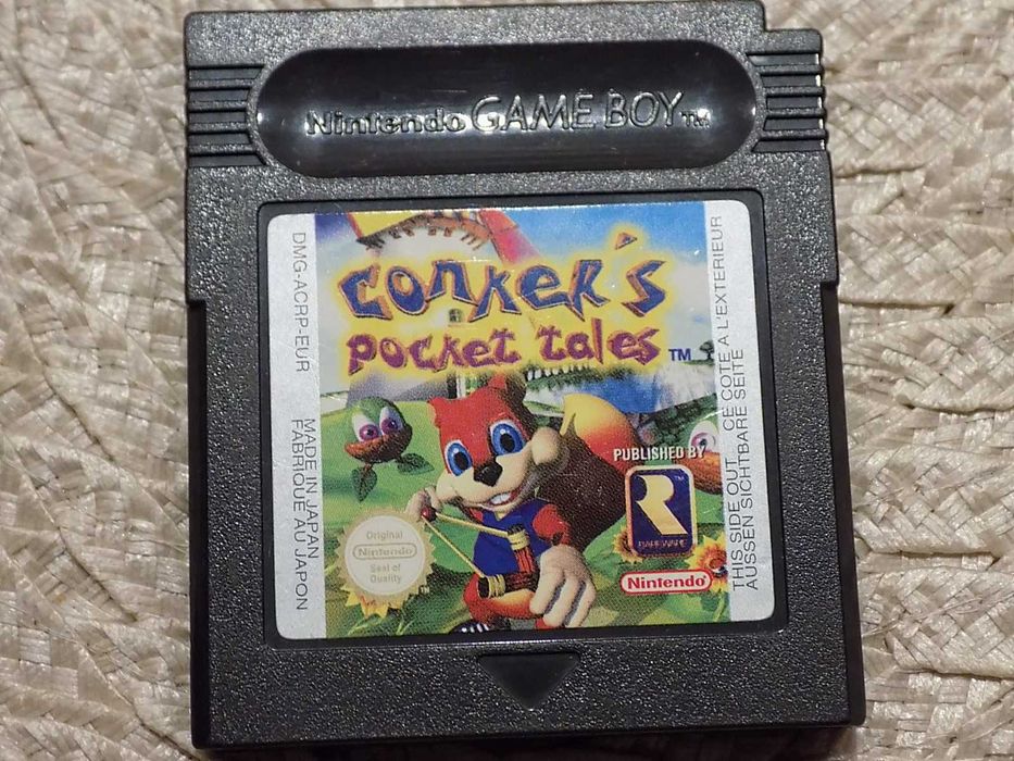 Conker's Pocket Tales na Nintendo Game Boy, GBA (Advance) i GBC, SGB!!