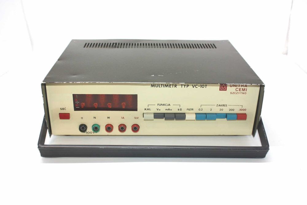 Multimetr cyfrowy Unitra Cemi VC-10T  na lampach NIXIE