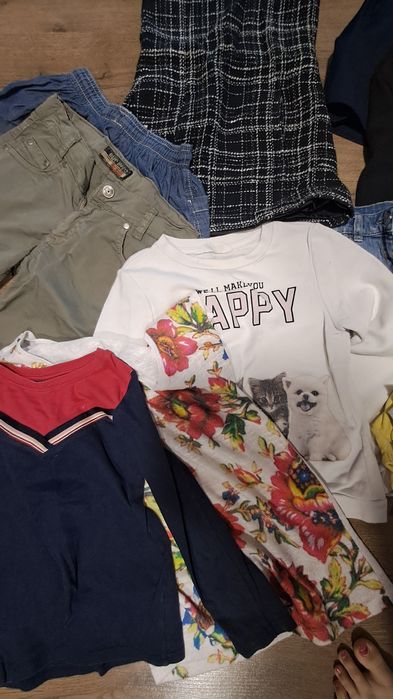 Великий пакет речей для дівчинки 7-9років