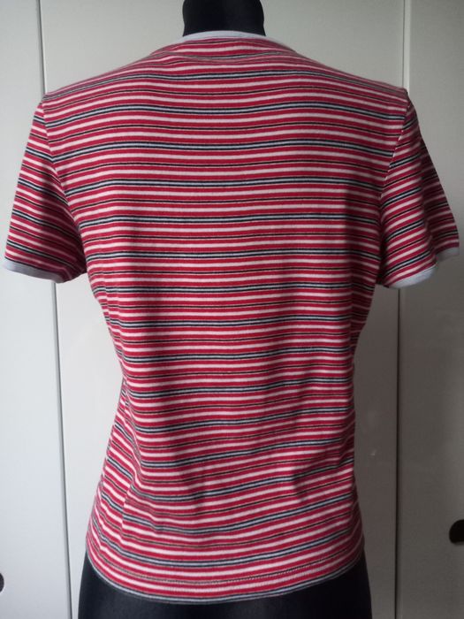 Koszulka T-shirt roz  L 40 QS bawełna must have boho