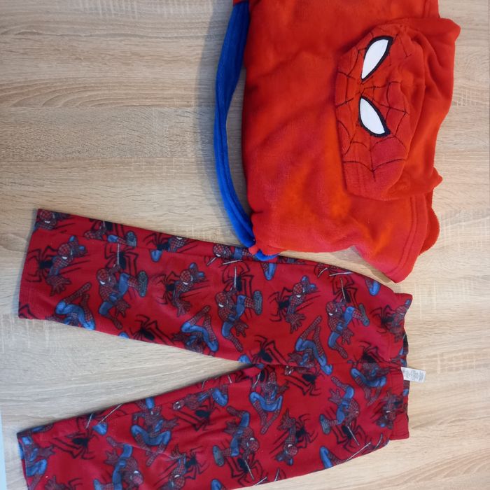 Pizama chlopieca Spider-Man plus szlafrok Spider-Man