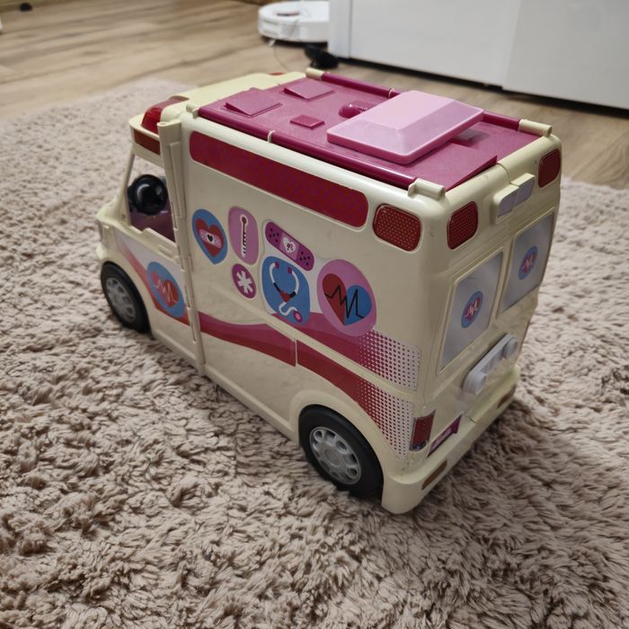 Barbie karetka rozkładana