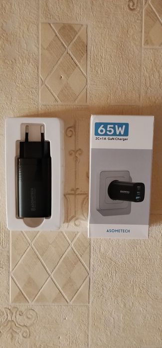 Лучшее GaN-зарядное устройство - Asometech на 65W
