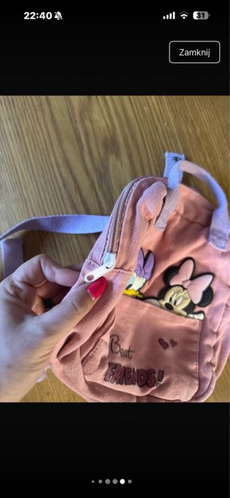 Plecaczek maly minnie dziewczynka zara