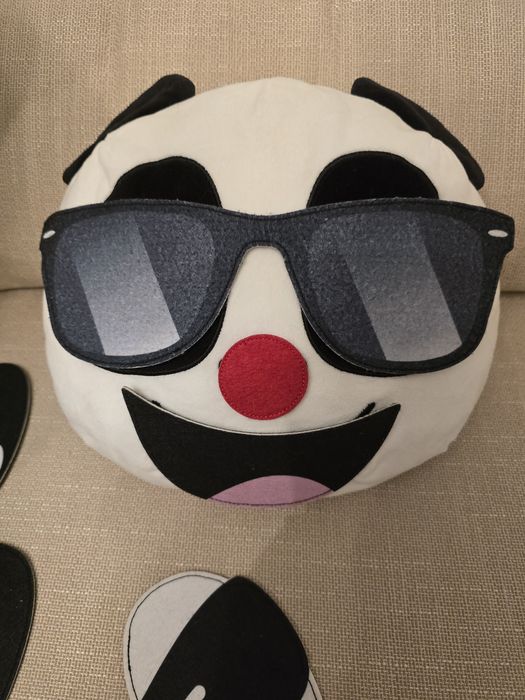 Almofada panda caras