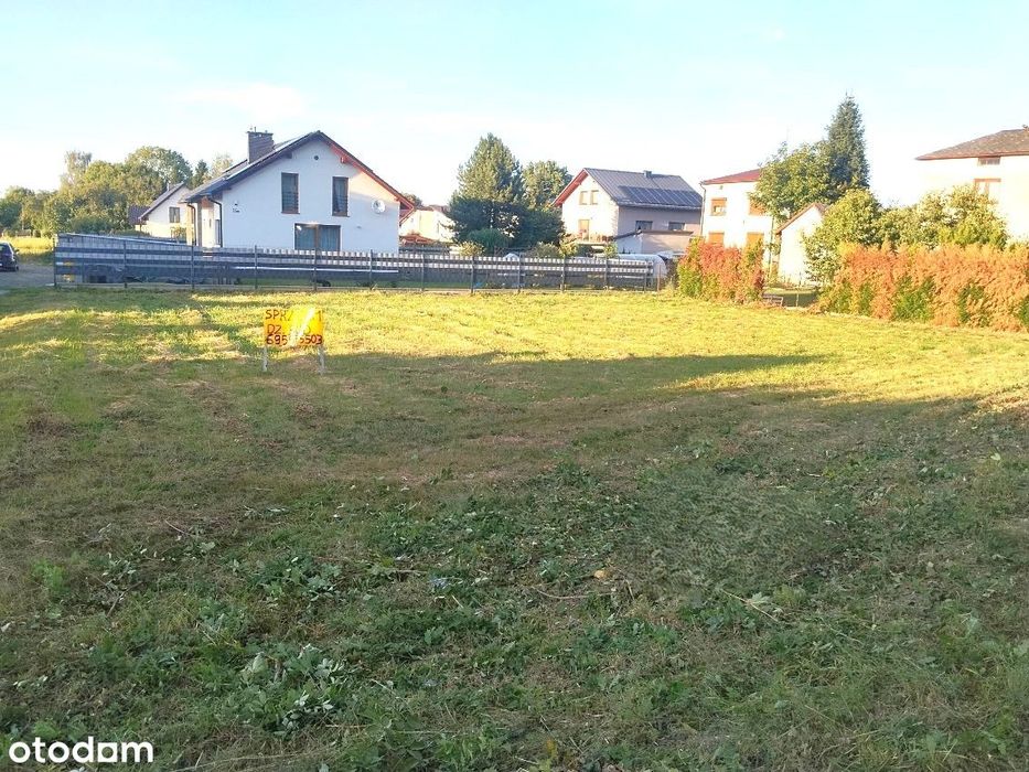 Działka marzeń: blisko szkoły, sklepów i komunikacji, do Bielska 15min