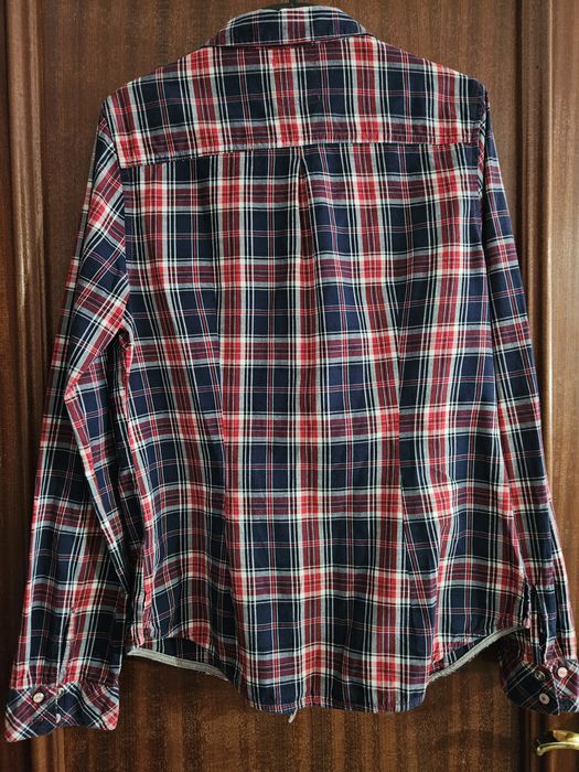 Camisa padrão xadrez C&A tamanho L