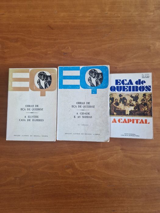 Romances (quatro) de Eça de Queirós