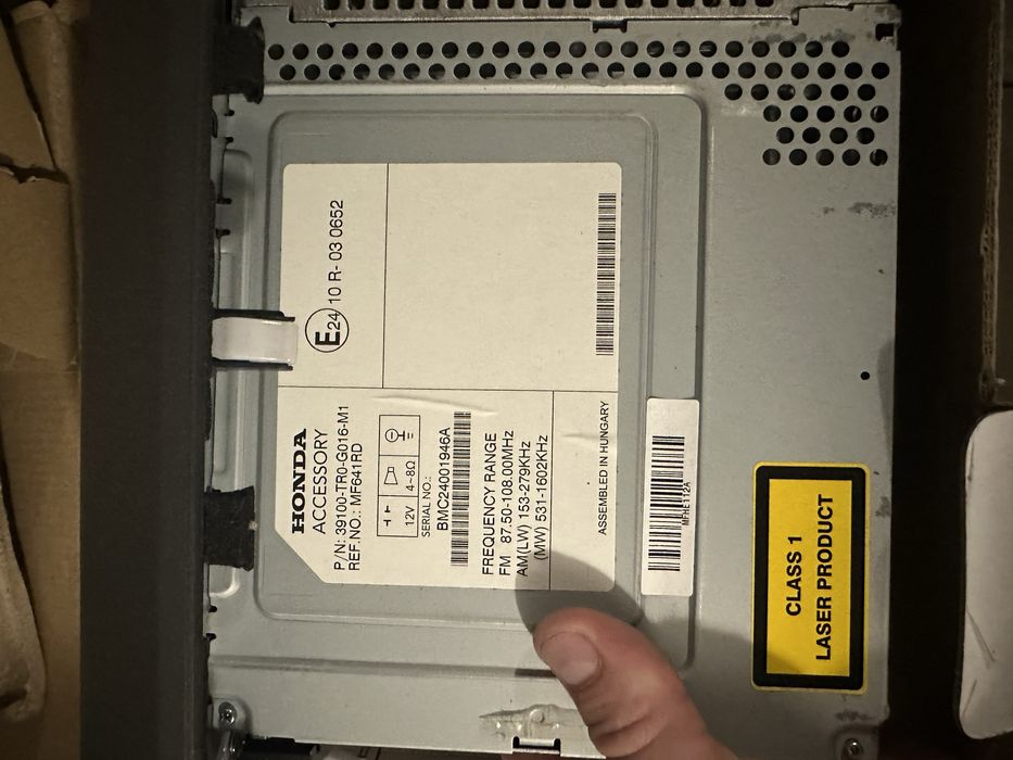 автомагнітола для honda civic 4d 2012