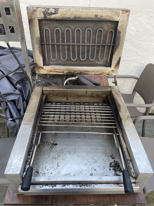 Salamandra Elétrica Profissional Inox – 6 kW