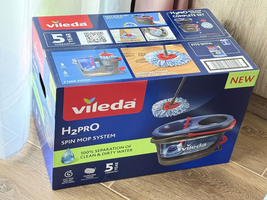 Mop Vileda H2Pro spin system , nowy, Wrocław