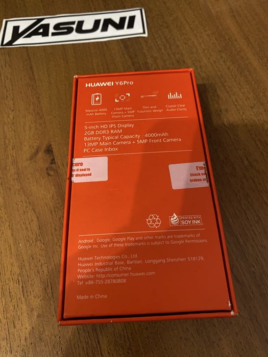 Телефон Huawei Y6 pro