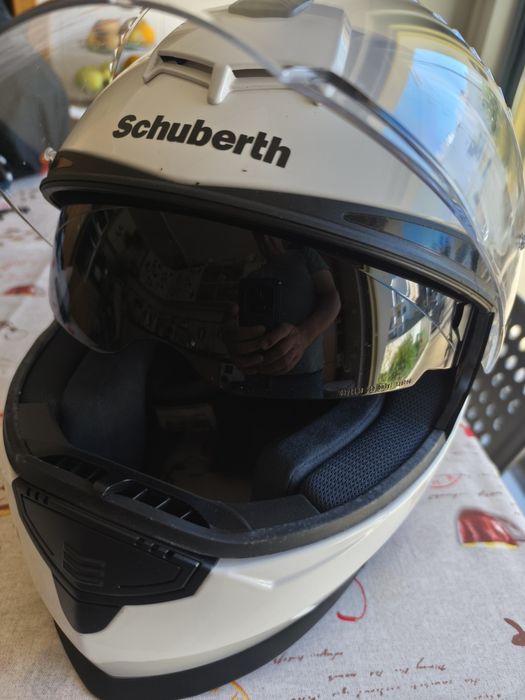 Schuberth S2 Branco Tamanho M (56/57) – Como Novo