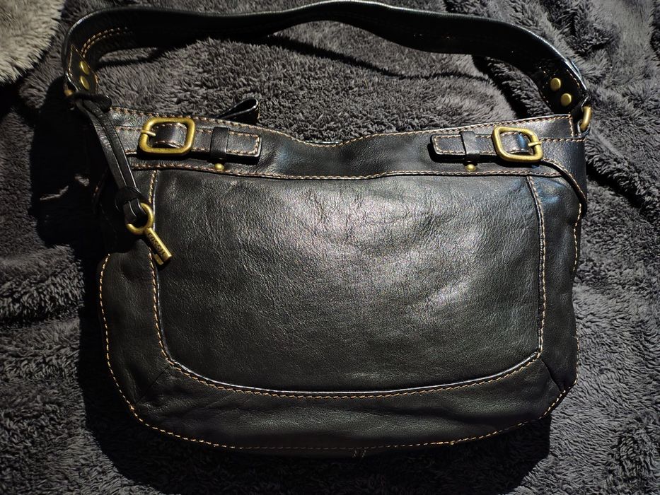 Шкіряна сумка Fossil