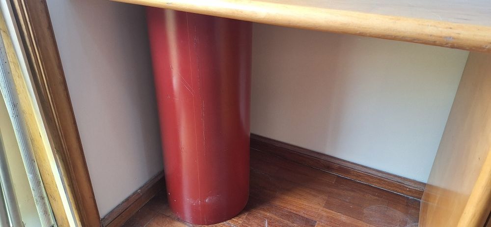 Secretaria de madeira maciça