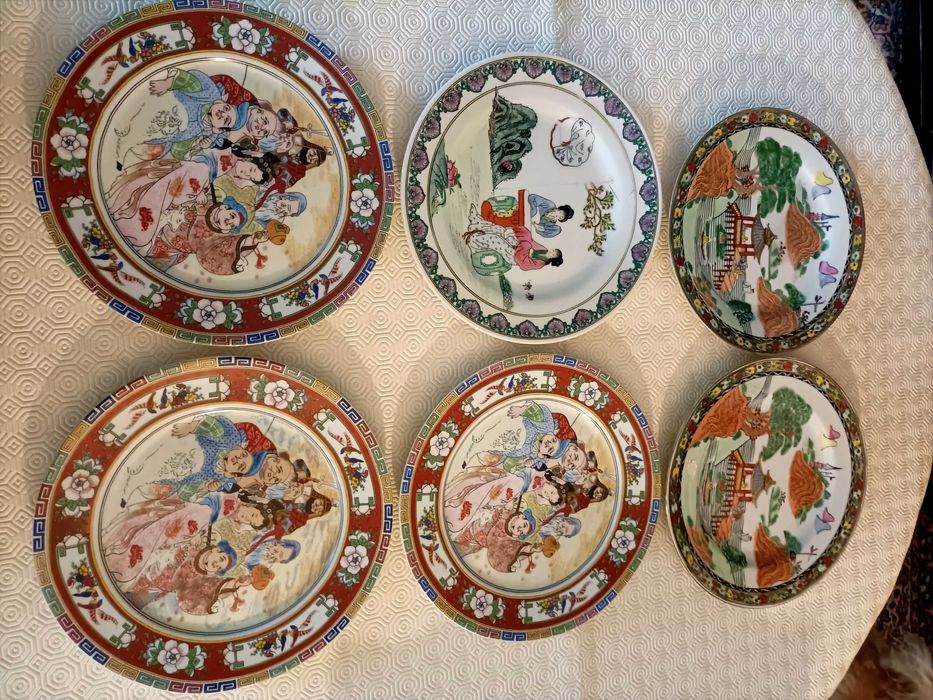 18 Pratos Chineses 23/27 cm