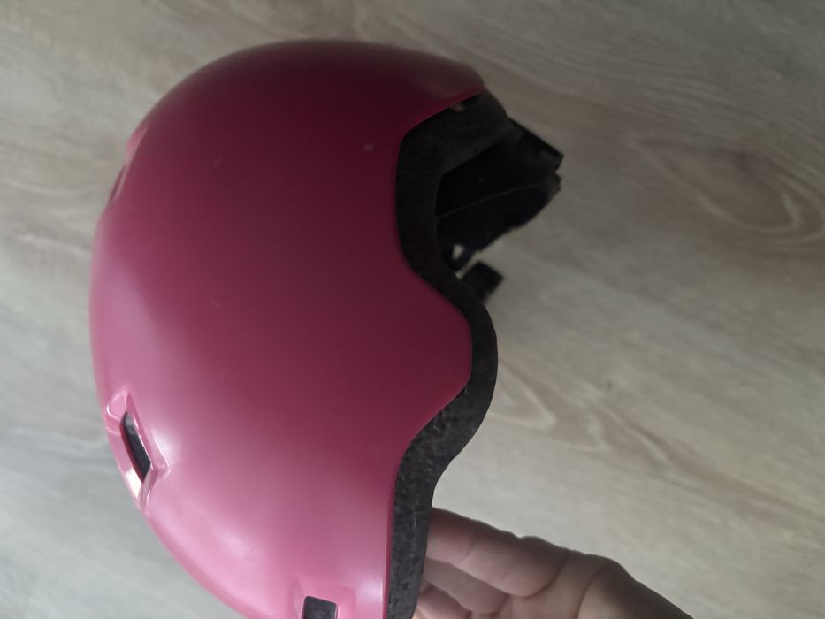 Decathlon Oxelo różowy kask rowerowy XS 47-52