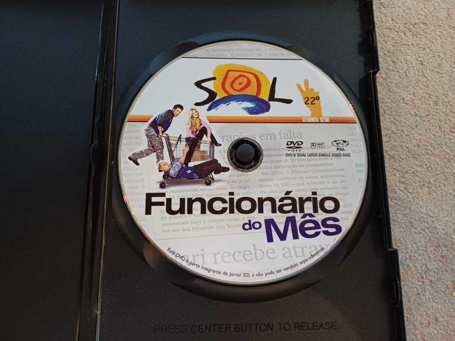 DVD - Funcionário do mês, com Jessica Simpson, Dane Cook, Dax Shepard