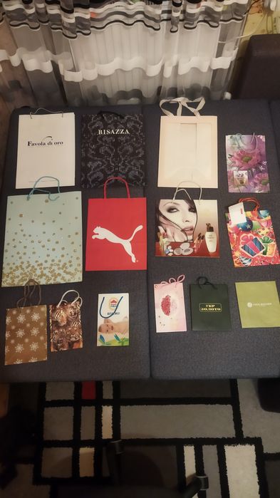 Подарочные пакеты бумажные/ подарункові пакети