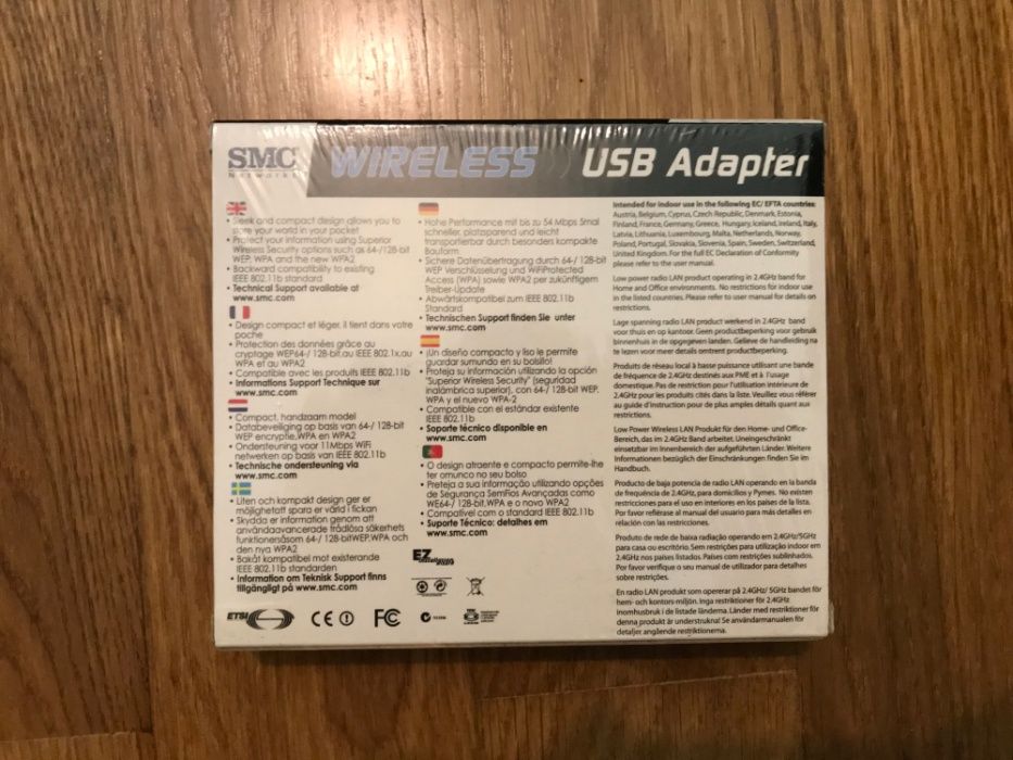 SMC Networks USB Wireless Adapter 802.11 b/g – BRAND NEW64751957086467121