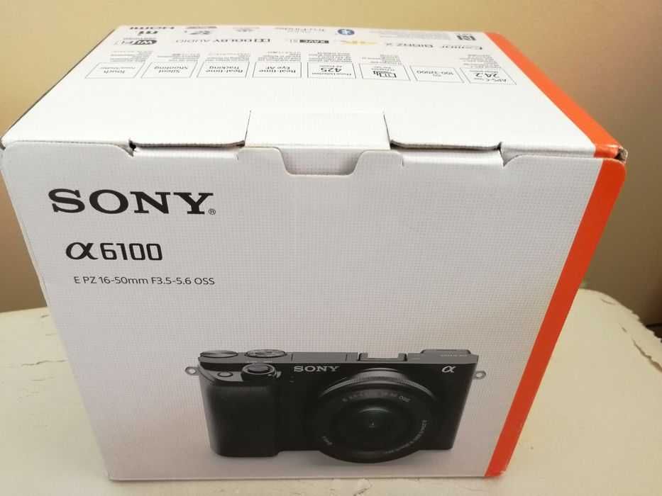 K Kamera Sony a6100 + 2 Baterie - jak nowa