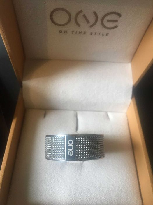 Anel da One Original em Aço - como novo