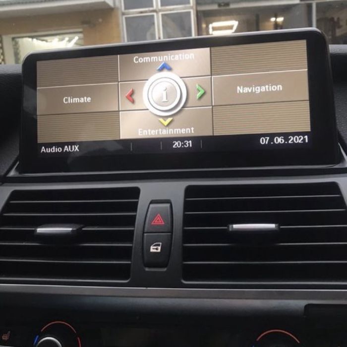 Штатная магнитола ANDROID BMW X5 X6 Е70 Е71 E60 E63 Екран ССС та CIC