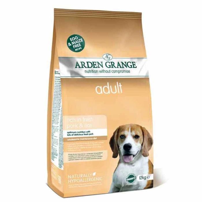 Корм Arden Grange Adult Dog Pork and Rice д/с зі свининою та рисом 12к
