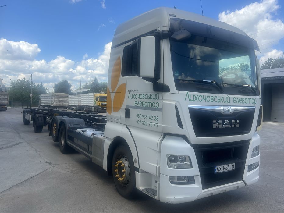 Man tgx c прицепом