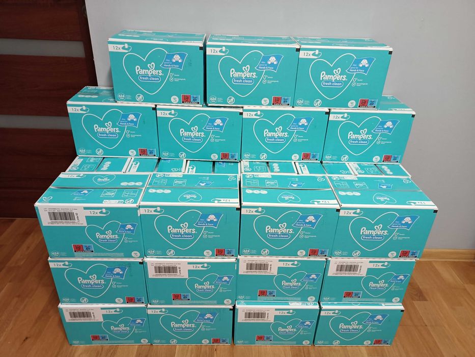 Chusteczki Pampers Fresh Clean 52x12 p. (1 karton)