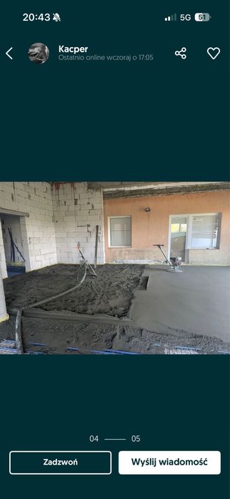 DUDEK- Posadzki betonowe