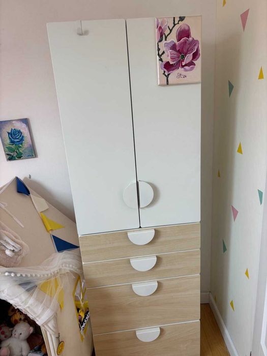 Szafa dziecięca Ikea SMÅSTAD / PLATSA