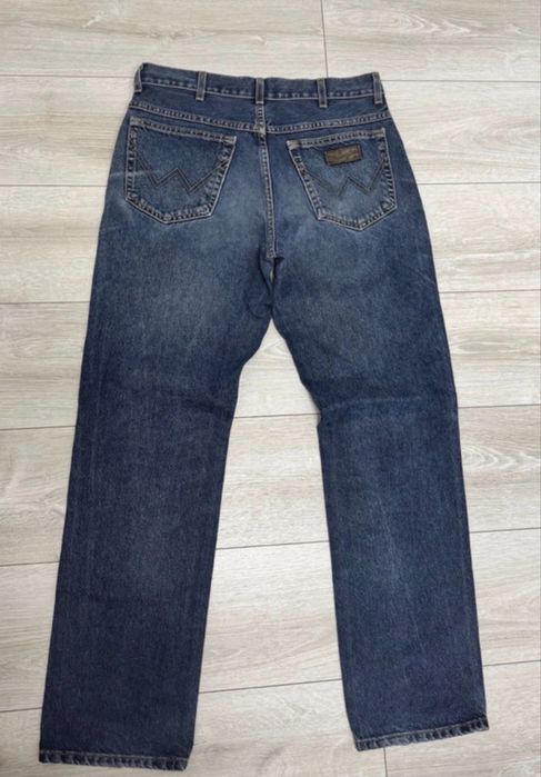 Spodnie Wrangler W34 L32 TEXAS męskie jeansy granatowe