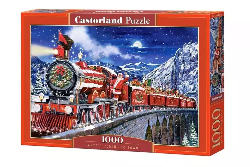 Puzzle 1000 elementów. Santa's Coming to Town. Nowy Produkt