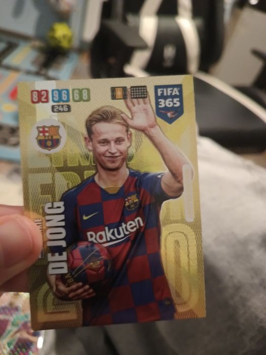 Karta piłkarska Frankie de jong limited edition