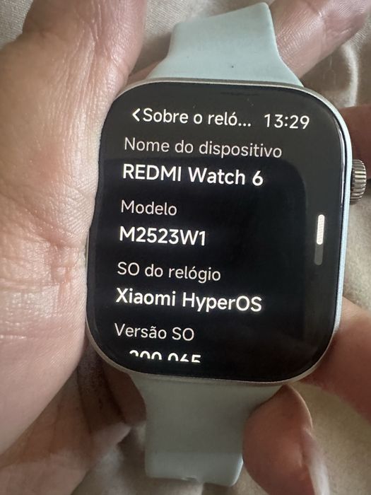 Xiaomi Redmi Watch 6 Azul – Como Novo + Caixa e Carregador