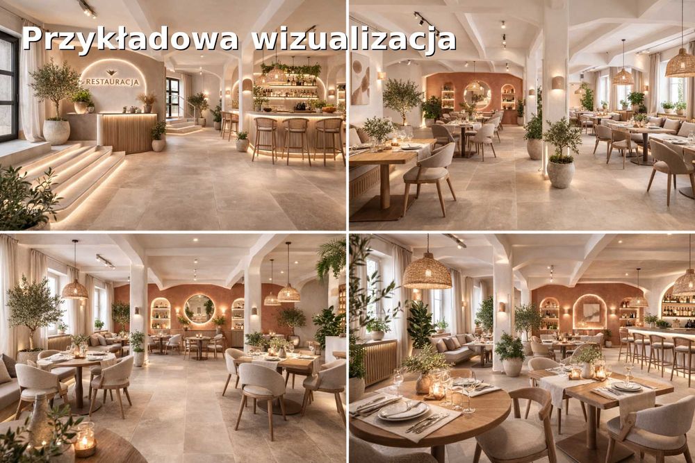 Lokal usługowy gastronomiczny gastronomia restauracja na restaurację