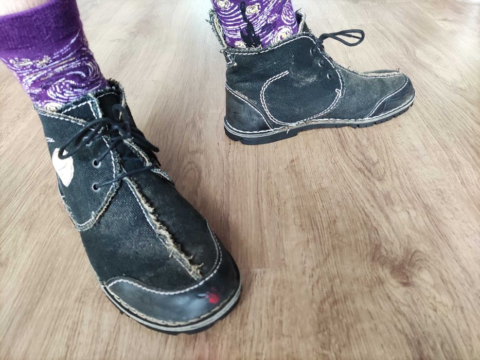 Botas em cânhamo - Live without dead time