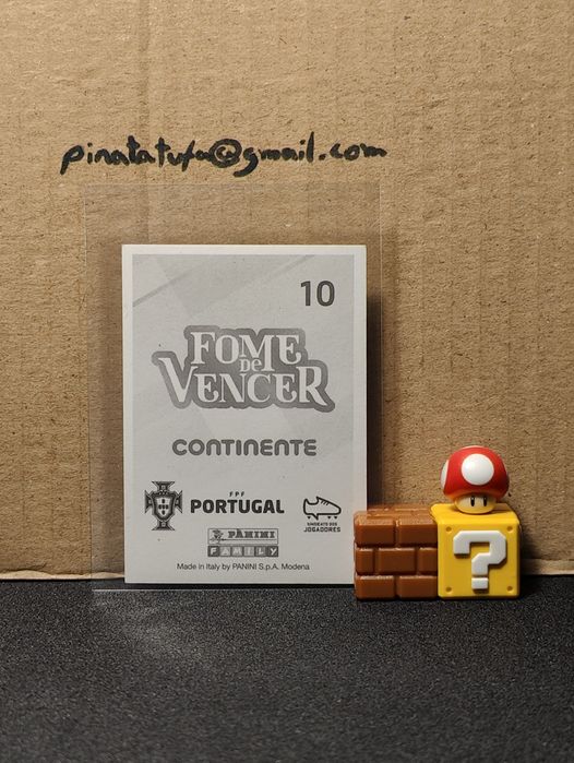 Cromo Promo Panini – Gonçalo Guedes | Fome de Vencer Portugal