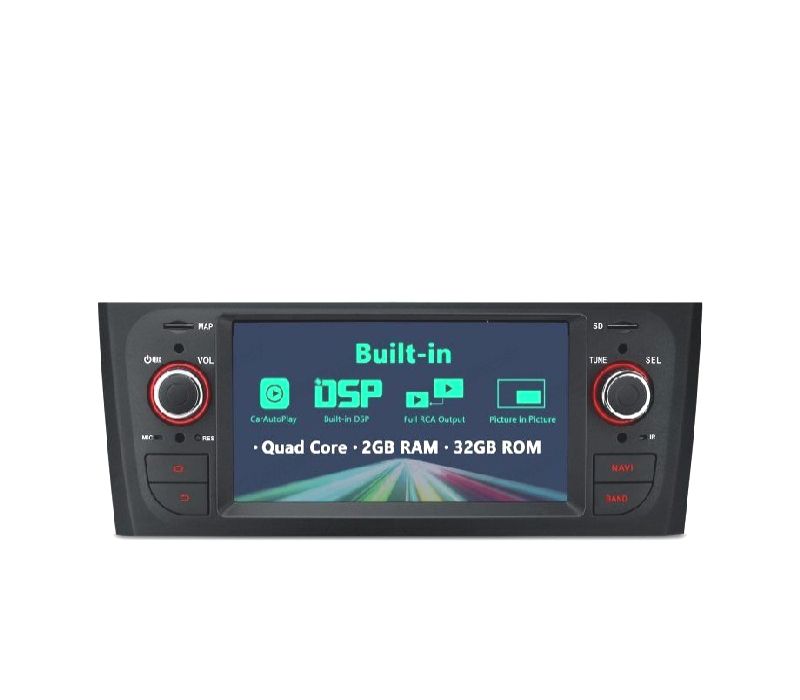 AUTO RÁDIO GPS ANDROID 13 PARA FIAT GRANDE PUNTO LINEA